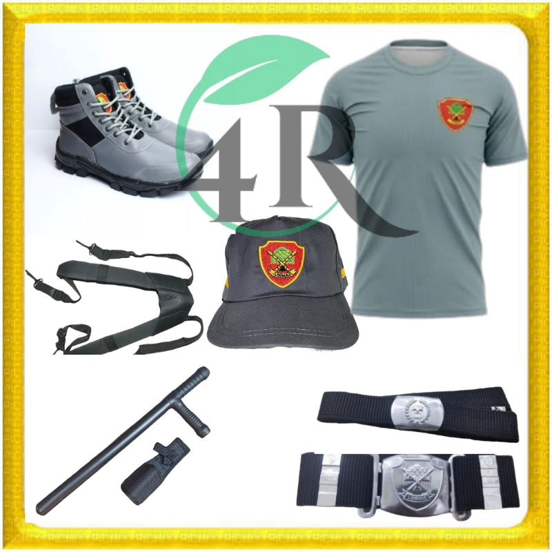 kelengkapan linmas/hansip seragam linmas/hansip