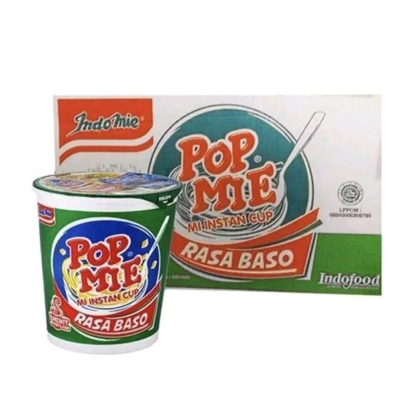 

Pop Mie Kuah Rasa Bakso 1 dus isi 24 pcs
