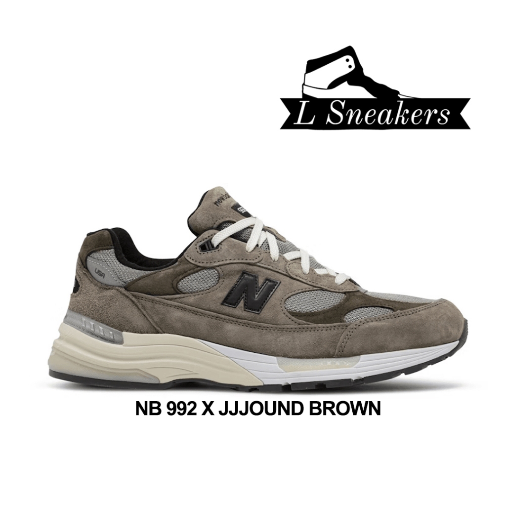 Sepatu New Balance 992 X JJJound Brown