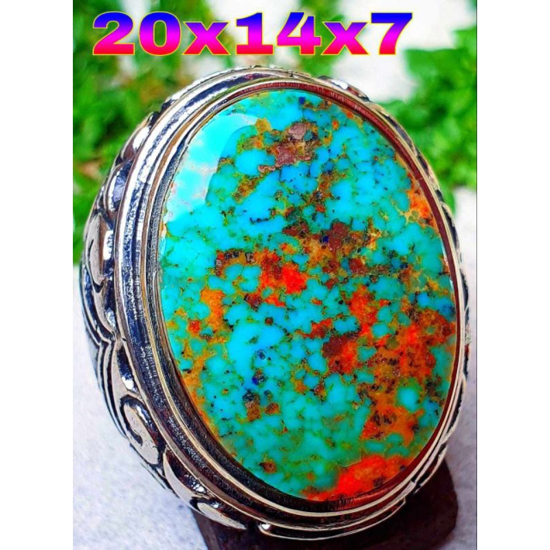 pirus Persia Hijau Tosca Cerah Super Serat Emas