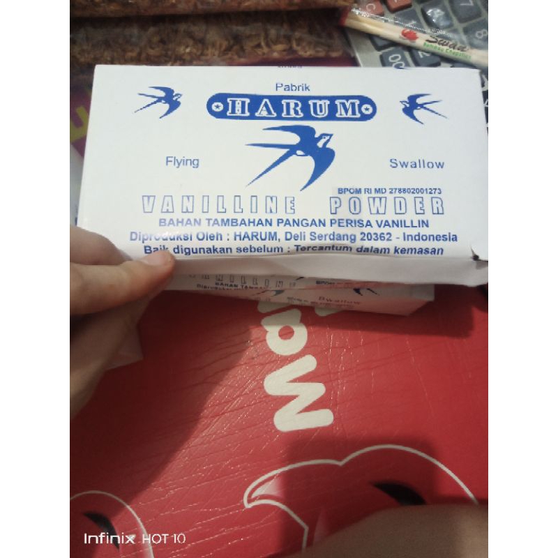 

Vanili cap Harum saset dan botol | BSM