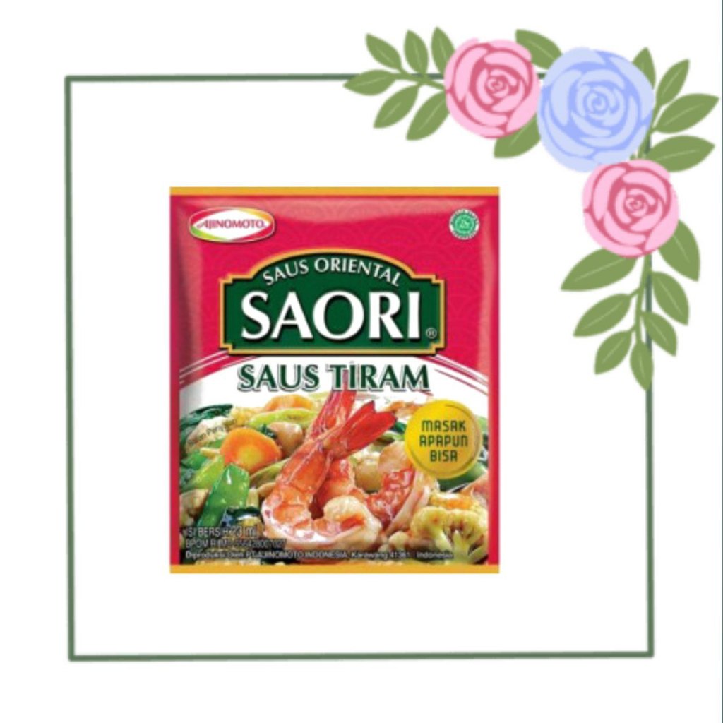 

Saori saus tiram sachet renteng 1pcs