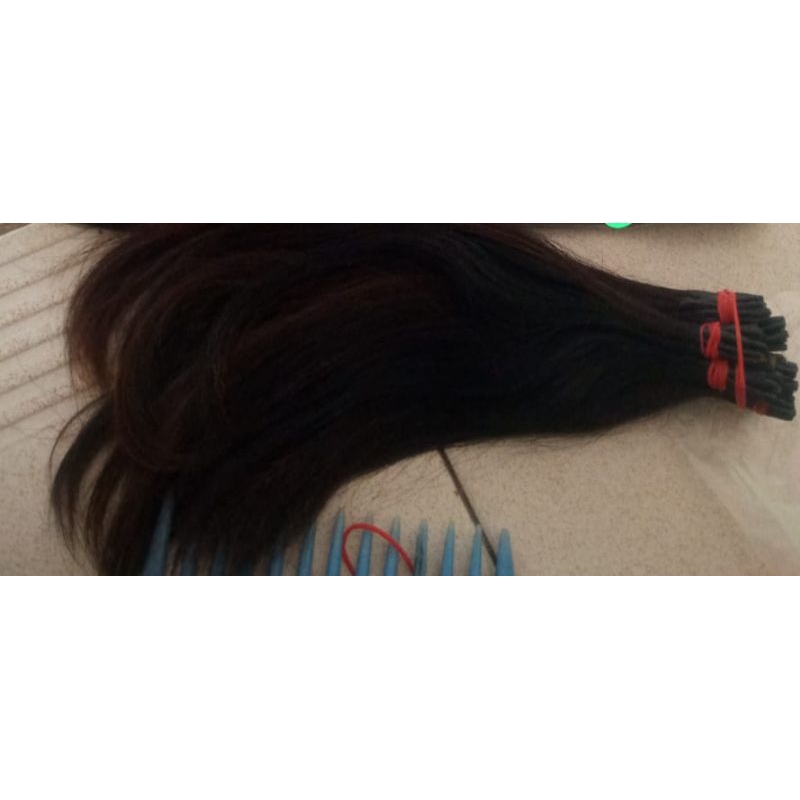 rambut sambungan / hair extension 30 cm