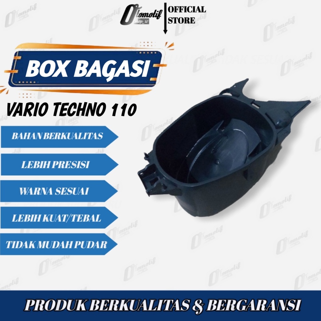 Bok Box Bagasi Bawah Jok / Bok Helm Honda Vario karbu / Vario 110 Cw KVB 2008 2009 2010 2011 2012