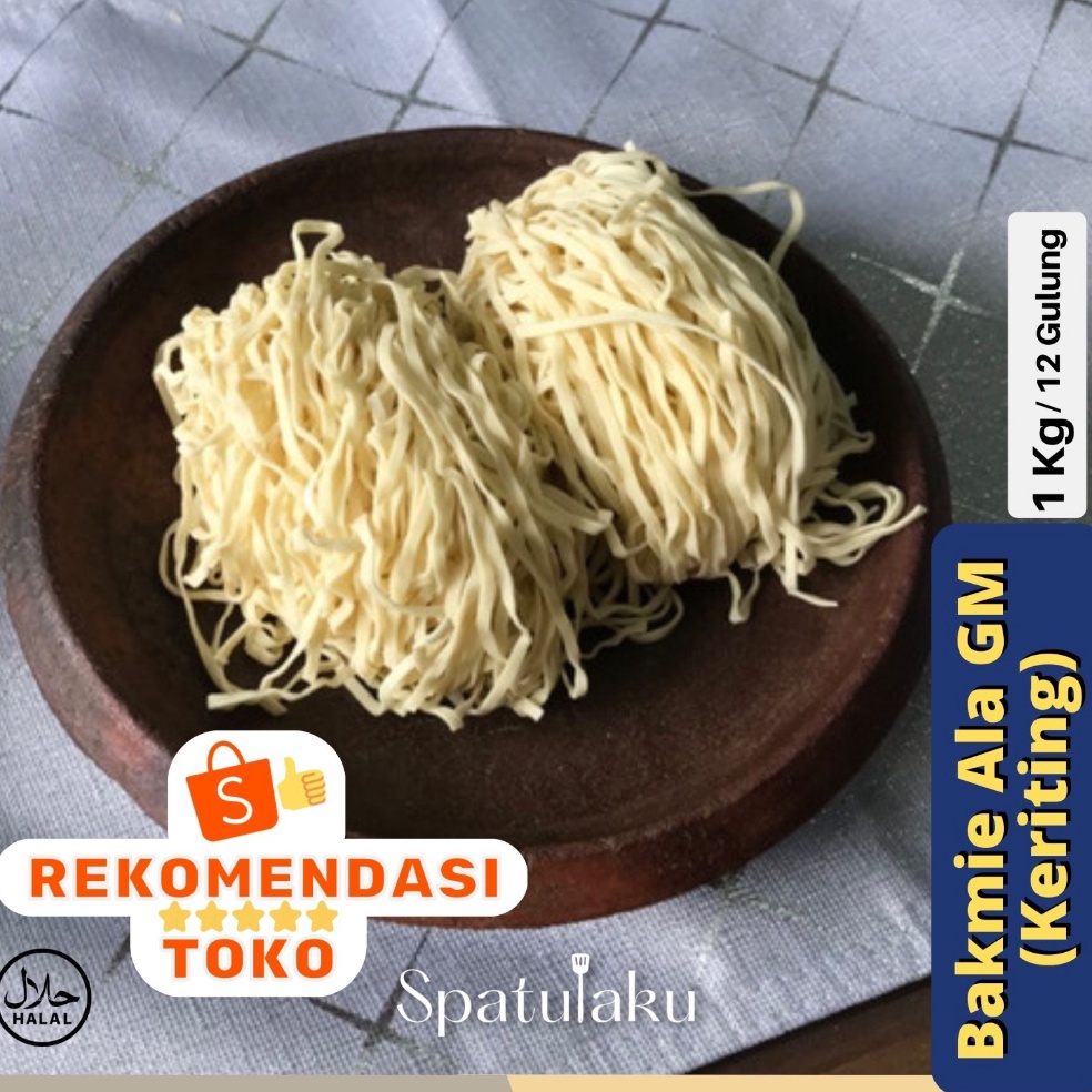 

CXI861 Ready Stok Bakmie Ala GM Keriting Untuk Mie Ayam Yamin Bakmie Dll