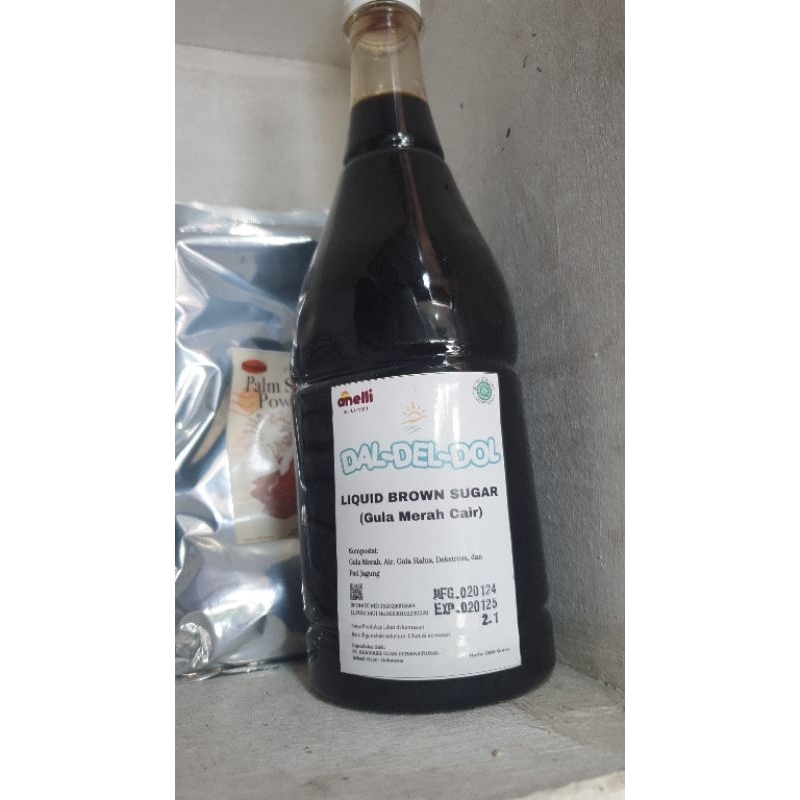 

gula merah cair/liquid brown sugar