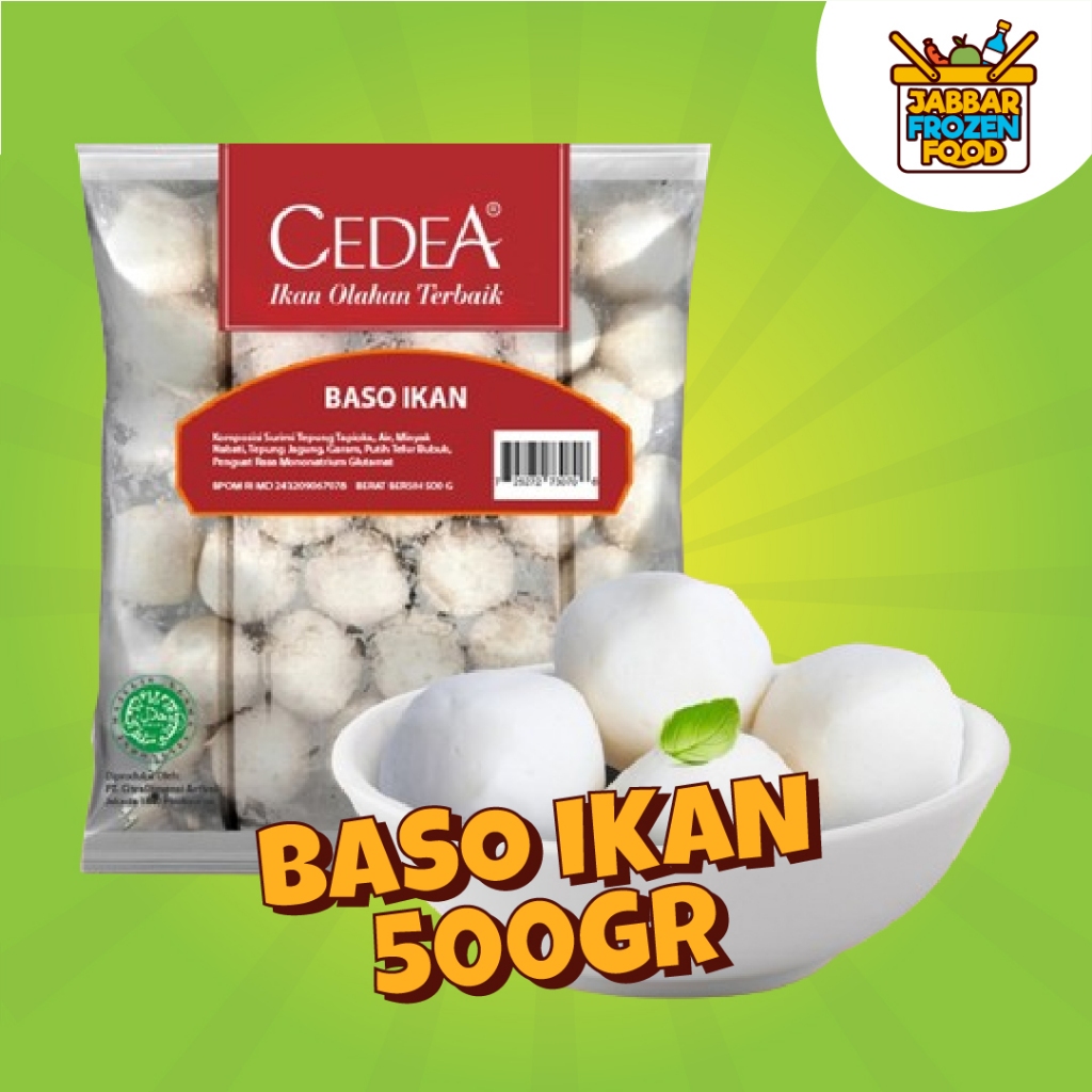 

Cedea Bakso Ikan 500gr