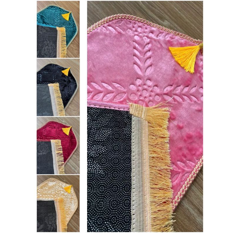 SAJADAH KUBAH TURKI SAJADAH KUBAH POLOS SAJADAH TEBAL ANTI SLIP SAJADAH DEWASA