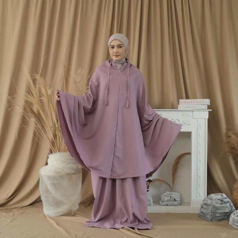 Mukena Traveling Katun Mini Pouch