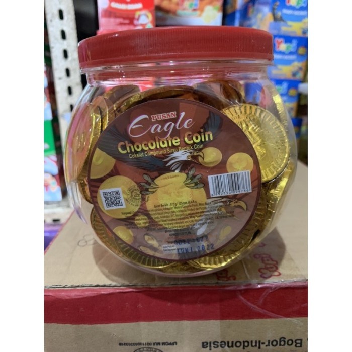 

eagle cokelat koin