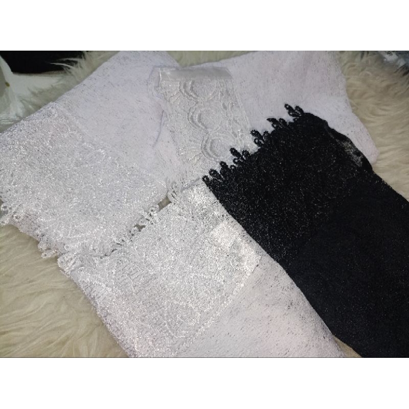 Ciput brukat -Ciput nenek - iket nenek - Daleman hijab