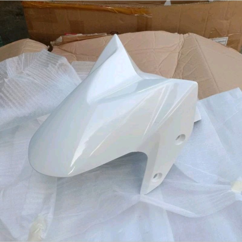 spakbor depan Yamaha NMAx putih