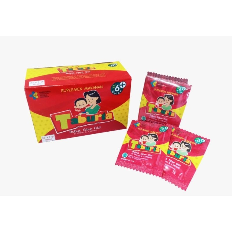 TABURIA Bubuk Tabur Gizi Multivitamin Anak isi 15 Sachet