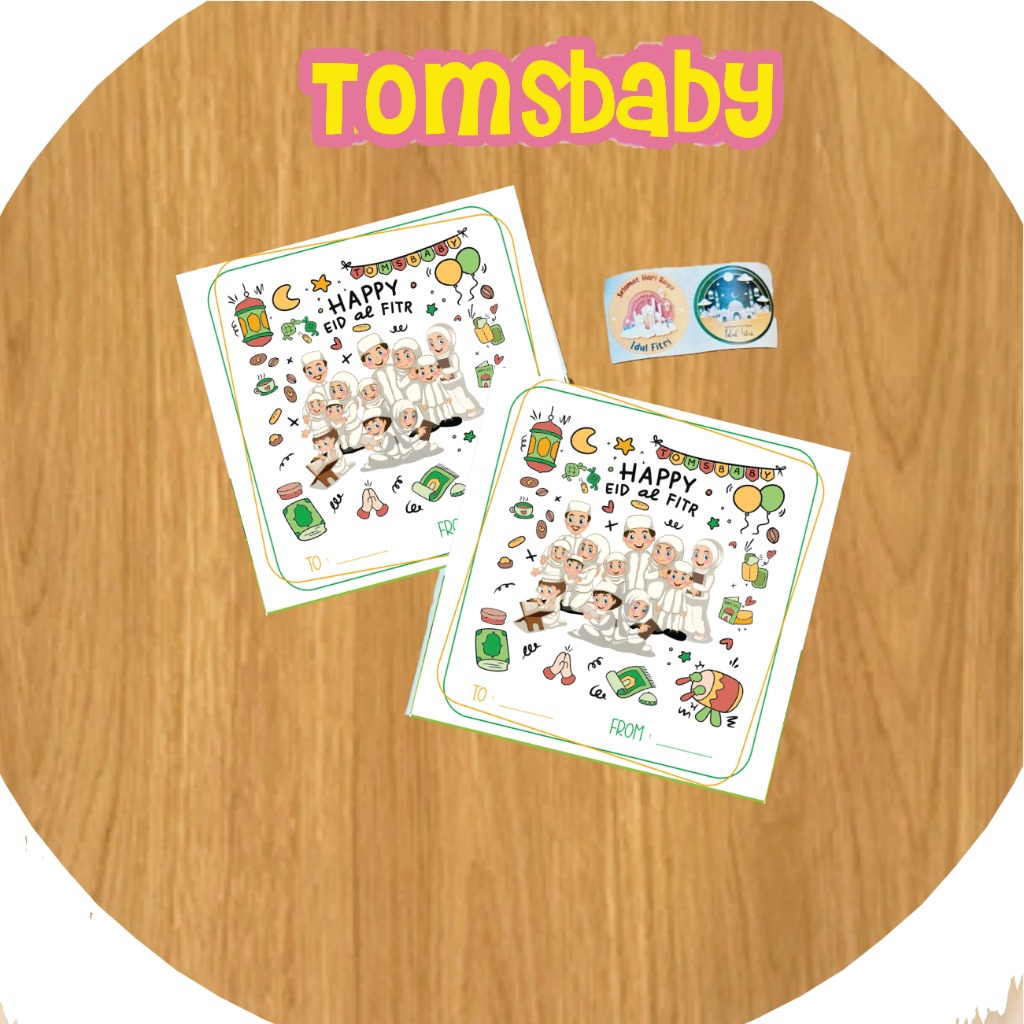 

[FREE ITEM] TOMSBABY Special Amplop Lebaran 2024 (1pack isi 2pc)