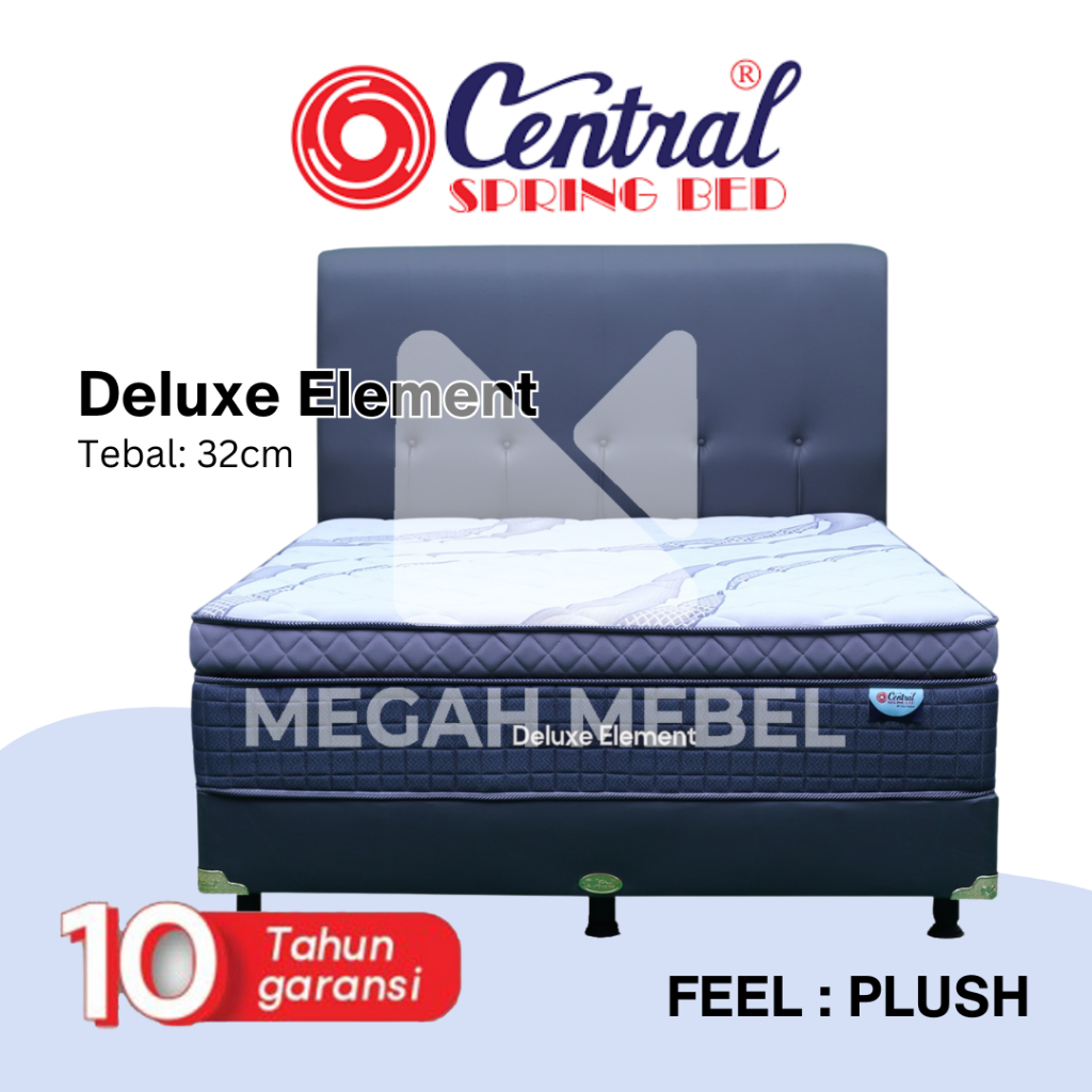 Central Springbed Tipe Deluxe Element dengan Pillow Top