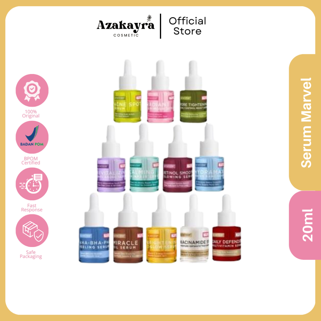 Azakayra Cosmetic - Azarine Serum Marvel Series