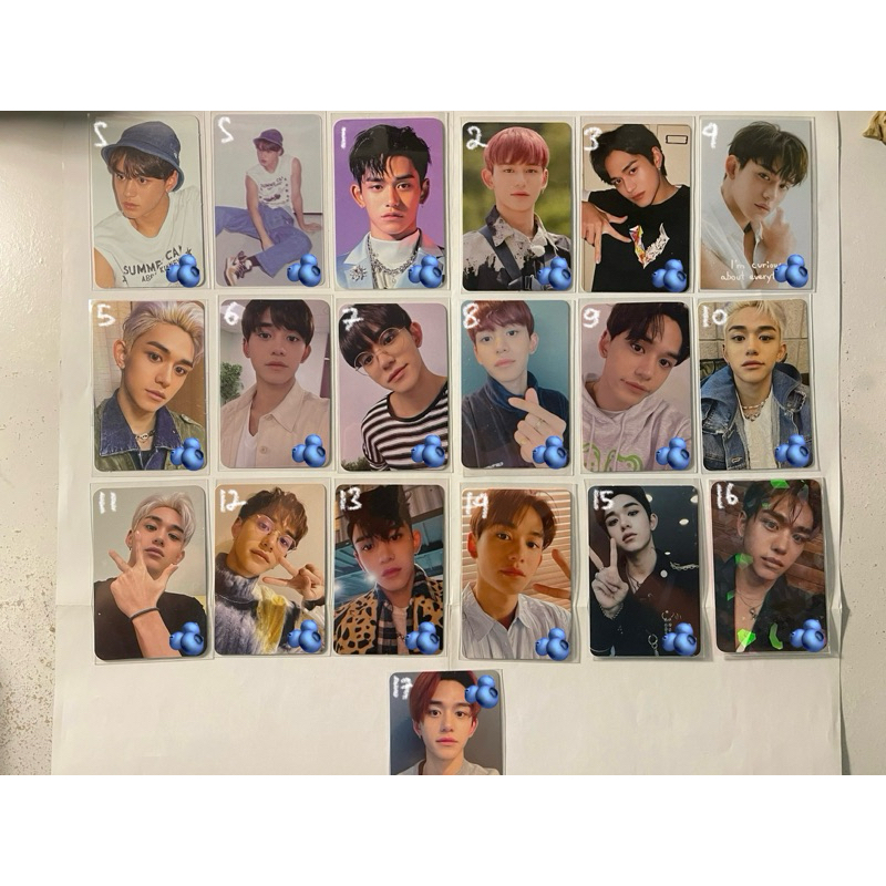 BACA DESC WayV SuperM Lucas pc poca photocard official (resonance, Wayvision, sticker set, SG21, sup