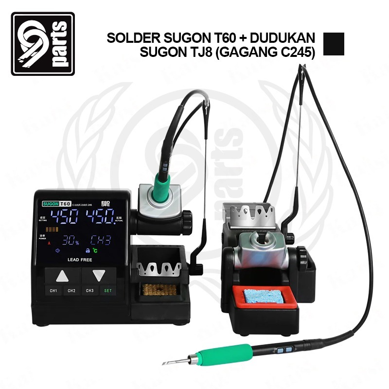 Solder Station Sugon T60 Plus Ekstensi Solder Sugon TJ8 Original / Soldering Station Sugon T60 Origi