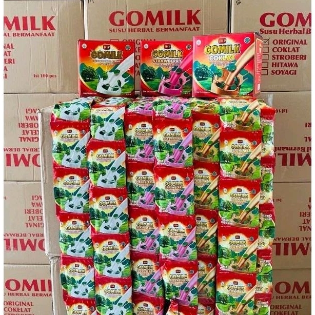 

GOMILK SACHET 25GR Susu Etawa Gomilk Sachet Susu Sehat Enak | susu coklat stroberi