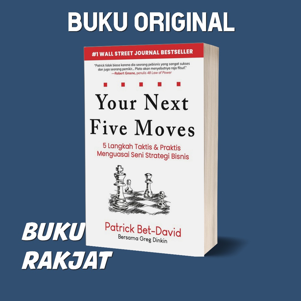 Buku Your Next Five Moves - Patrick Bet-David