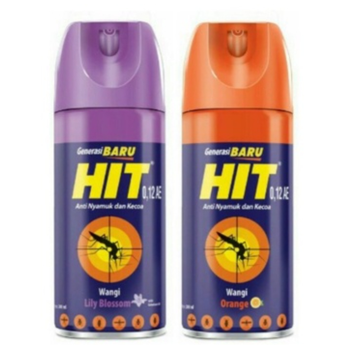 Hit Spray Anti Nyamuk 150ml 6Botol Dan 12Botol
