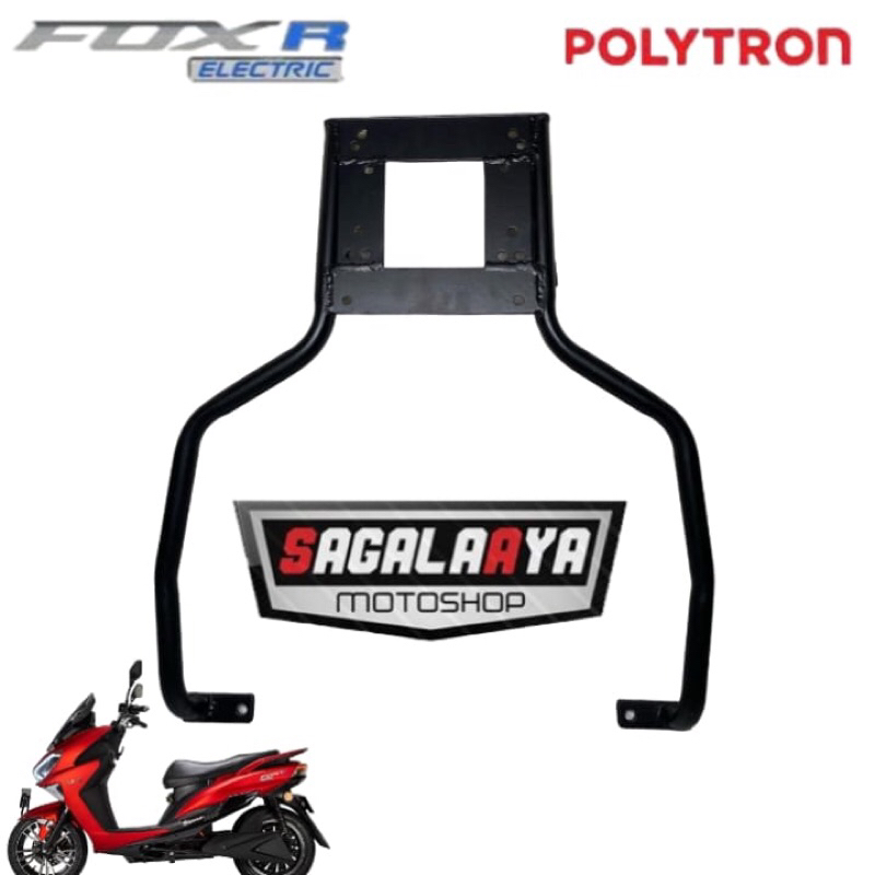 Bracket Box Sepeda motor listrik Polytron Fox R