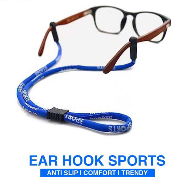 Earhook & Tali Pengait Kacamata merupakan pengait kacamata