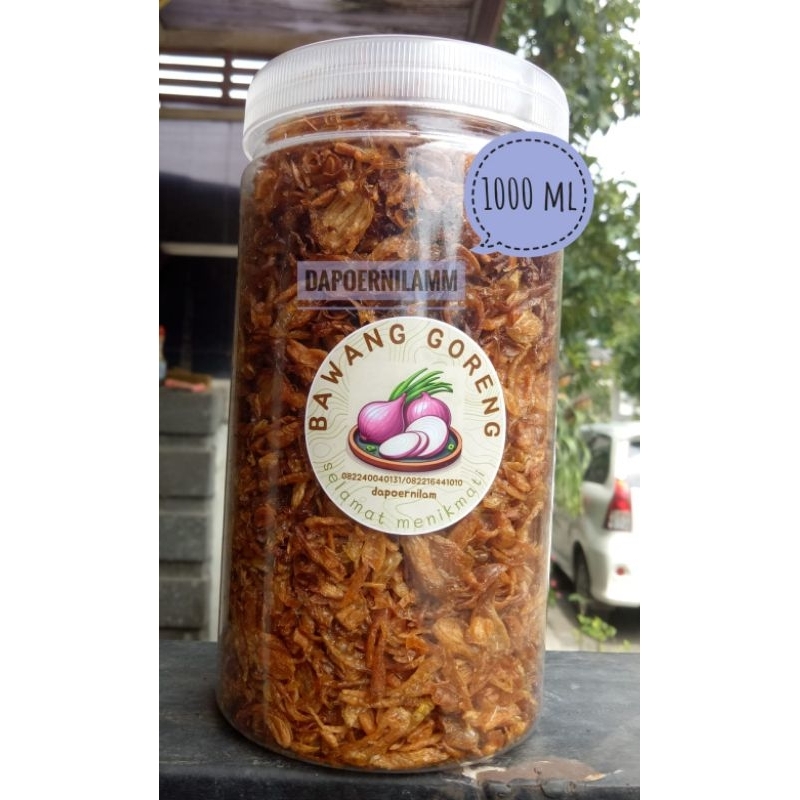 

Bawang Goreng Sumenep Ukuran 1000ml Renyah COD