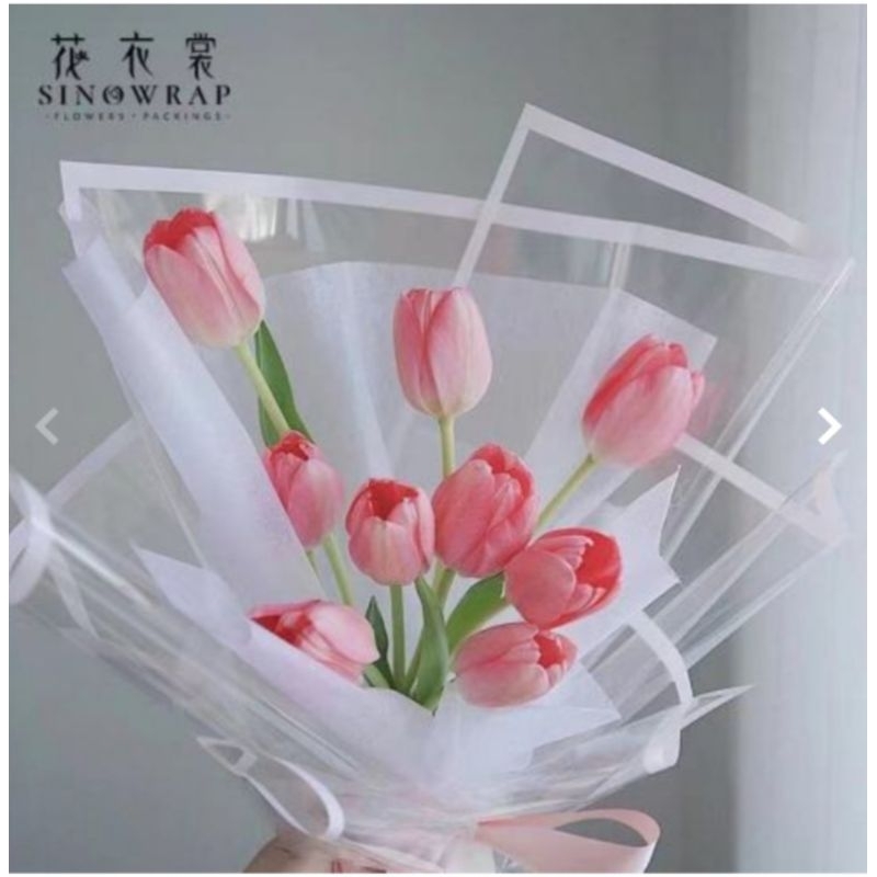 Kertas Buket / Celo / Kertas Buket Bunga / Flower Wrapping CAXL Bening