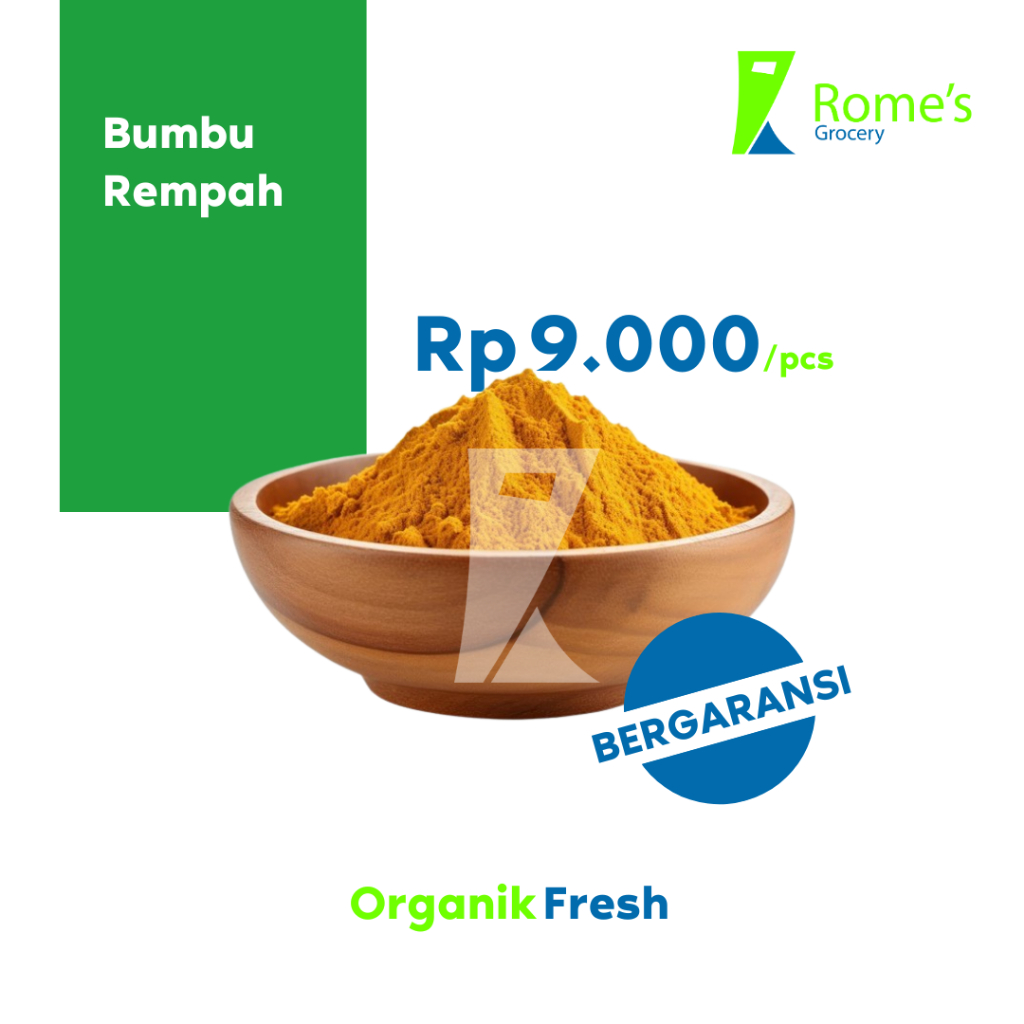 

Bumbu Rempah Serba Guna (Racikan Rome's Grocery) | 25 gram | Bergaransi | Rome’s Grocery’s