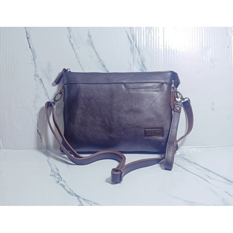 TAS TANGAN, HANDBAG CLUSTER PRIA COSSET ORIGINAL BISA SELEMPANG