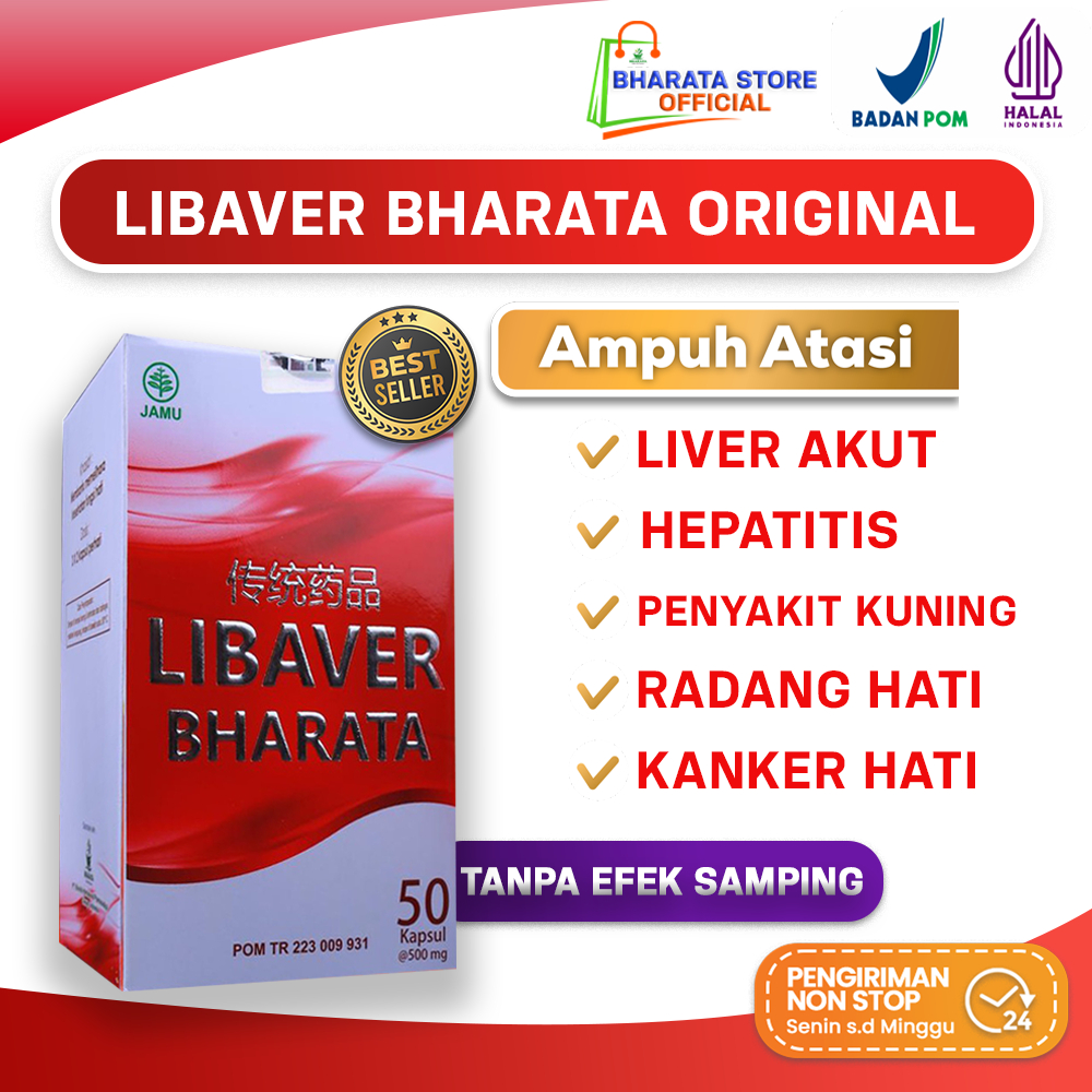 Libaver Bharata - Obat Liver Hepatitis ABCD Diabetes Paling Ampuh Garansi 100% Original Bharata Stor