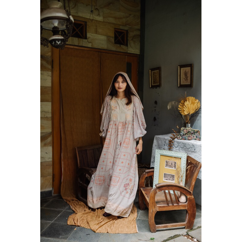 LONG DRESS BORDIR KEMAYU