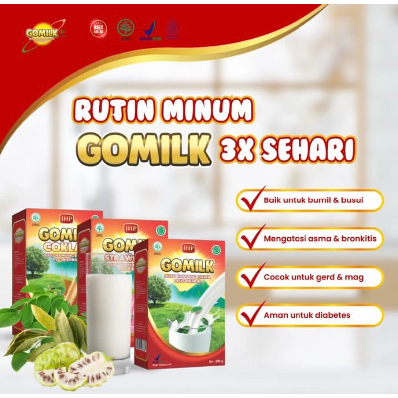 

Go Milk Susu Kambing Etawa Plus Herbal
