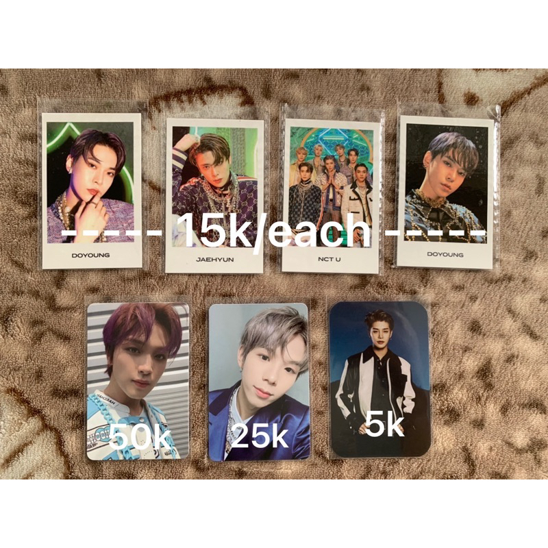 pc haechan shotaro polaroid doyoung haechan unit tincase taeil maw make a wish punch 1st player reso