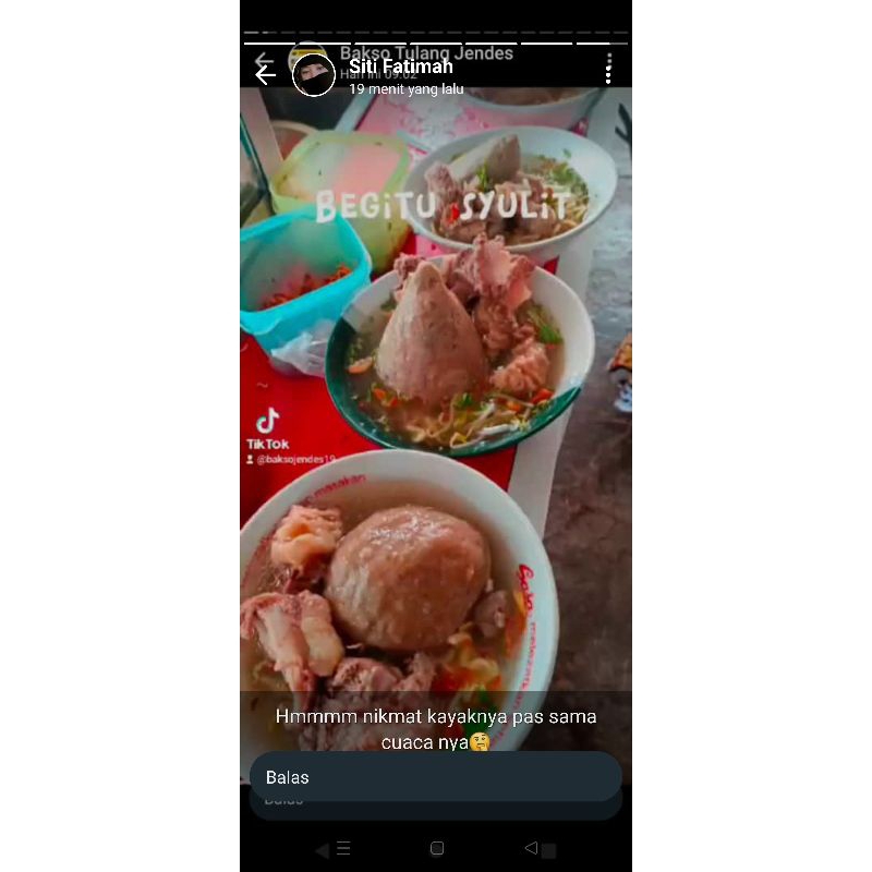 

bakso tumpeng tulang iga