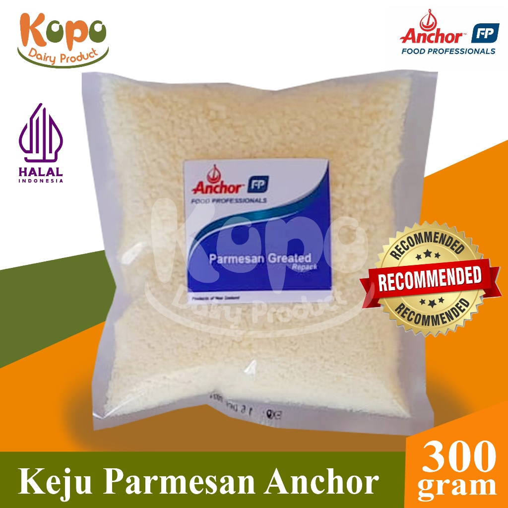 

Keju Parmesan Mozzarella Anchor - Parmesan Chesse - Anchor Chesse (300gr)