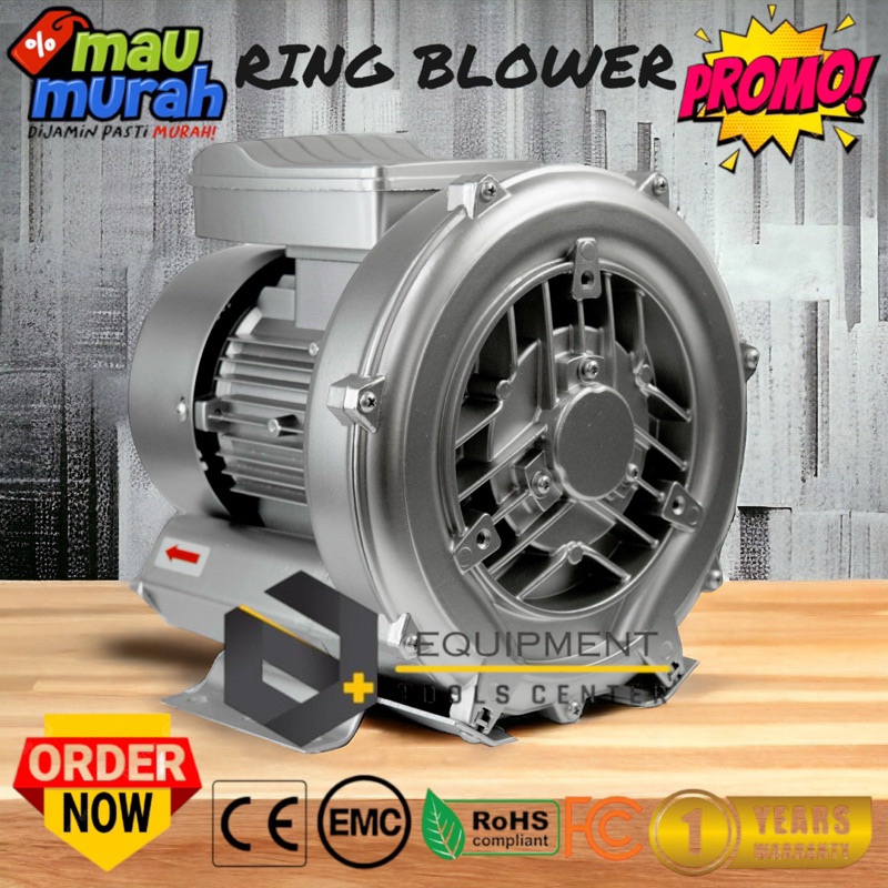 Ring Blower 1Hp Tambak Blower RB-750 1HP 220V Ring Blower 750wat 1Ph