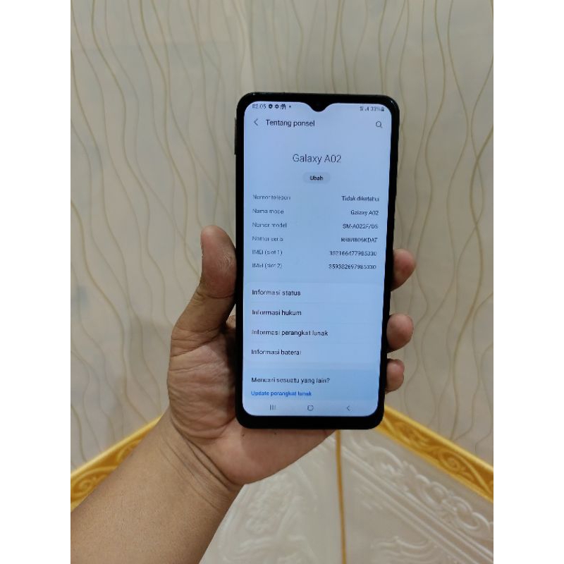 hp second layak pake Samsung a02