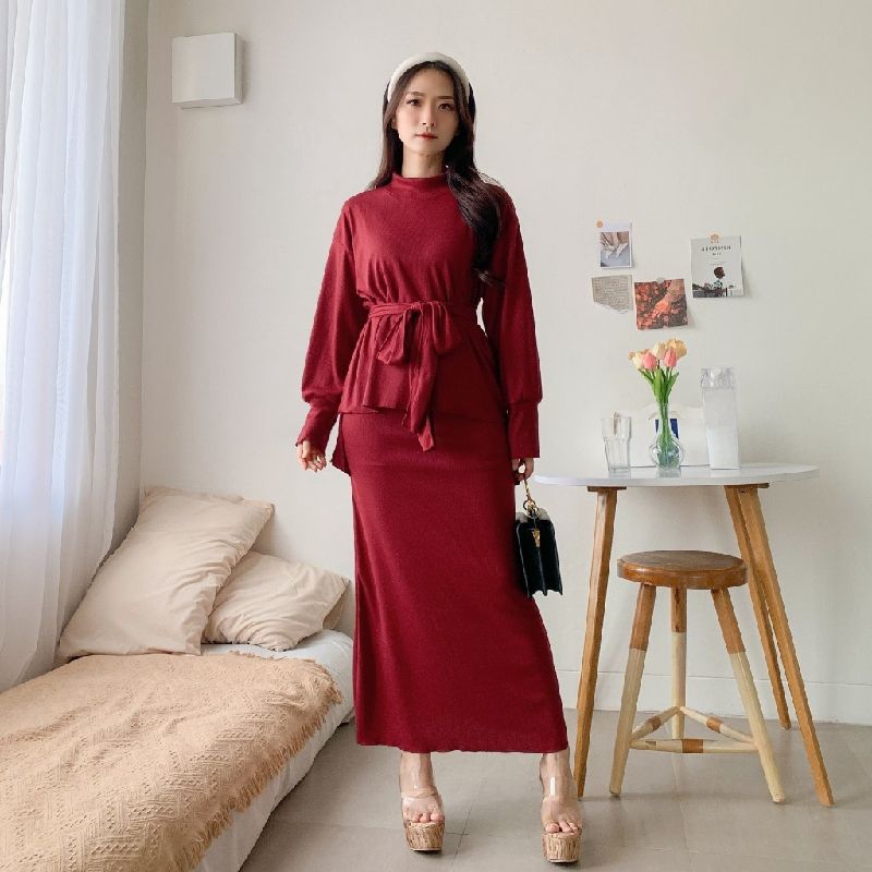 Setelan Rok Sally Kint / Setelan Remaja / Setelan kekinian / Setelan Keluaran Terbaru 2023