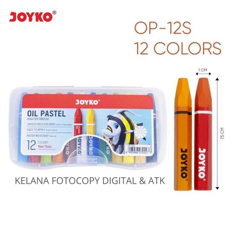 

KF || Crayon Joyko isi 12 - SATUAN