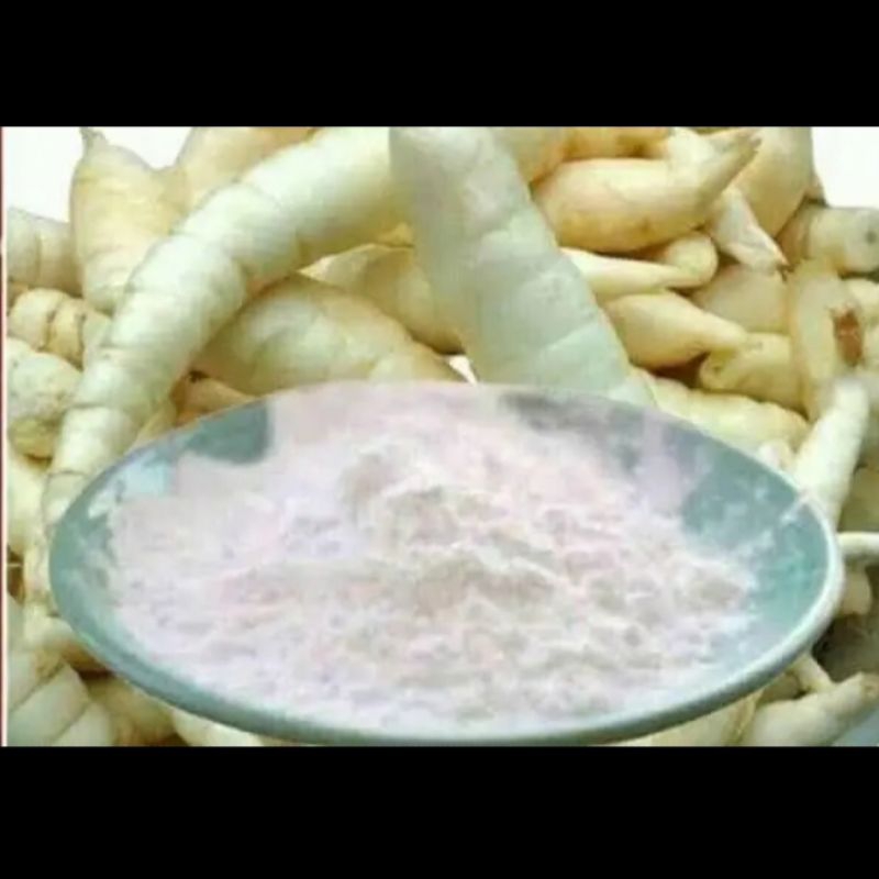 

tepung garut murni, tepung pati asam lambung