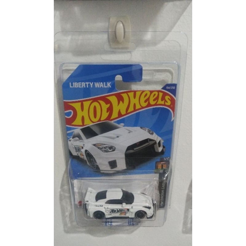 hotwheels gtr r35 putih lbwk
