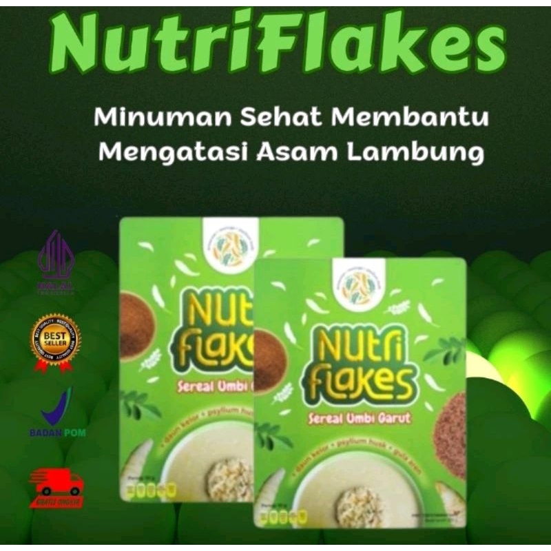 

NUTRIFLAKES SEREAL HERBAL SOLUSI MSLH LAMBUNG