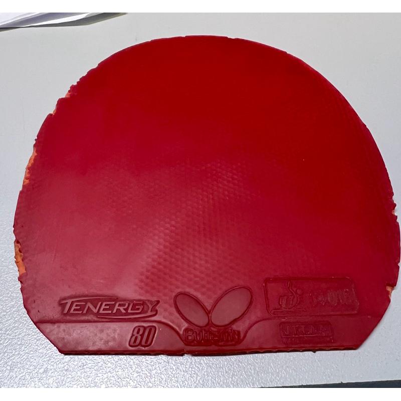 Karet pingpong Tenis meja butterfly Tenergy80 bekas second