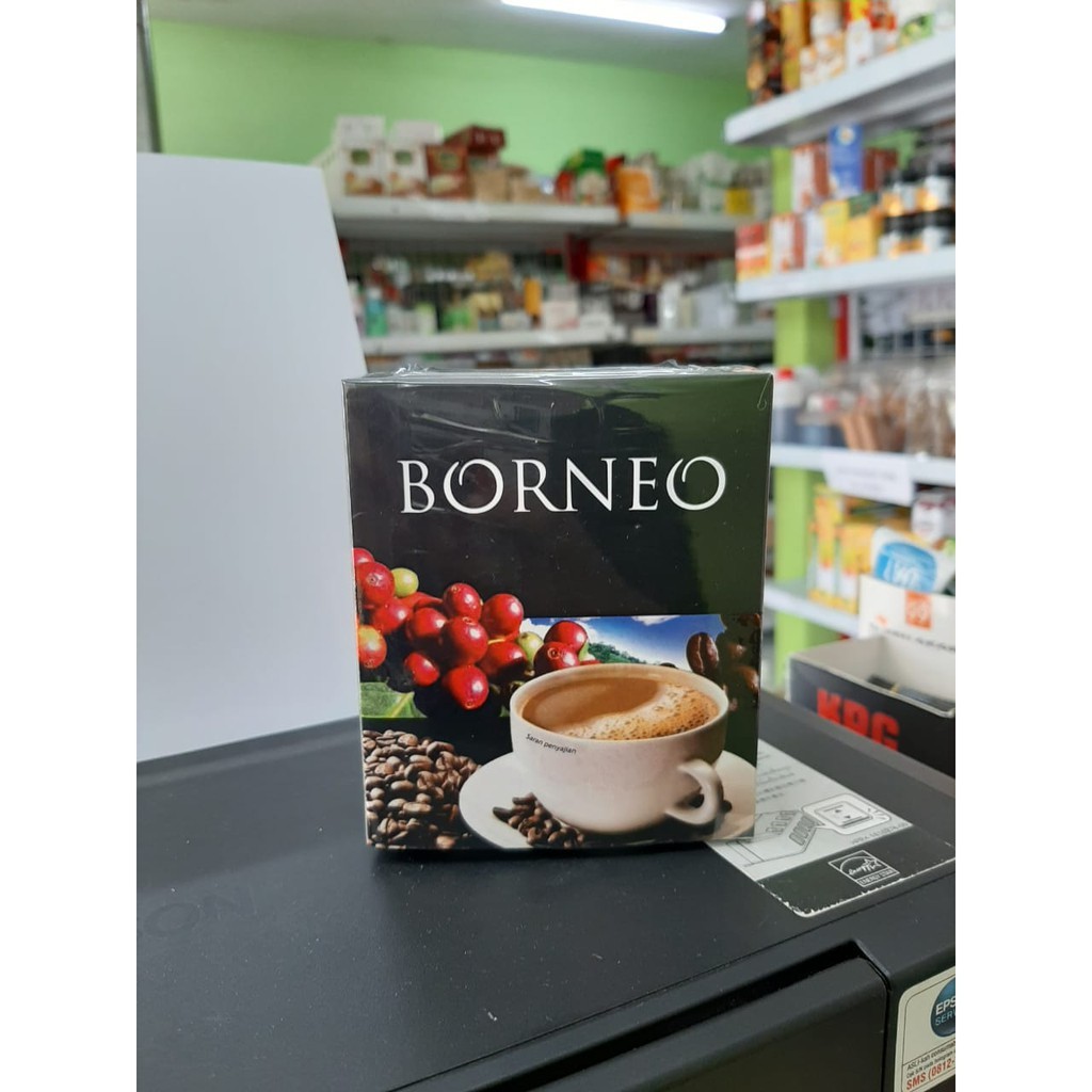 

Kopi Borneo Premium Blend Coffee 1 box isi 5sachet