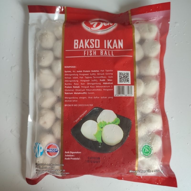 

PAK DEN Bakso Ikan Bola ikan 500 gram PAKDEN