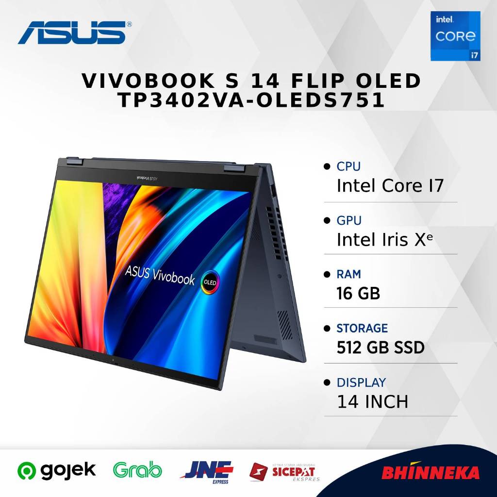 ASUS Vivobook S 14 Flip OLED TP3402VA-OLEDS751