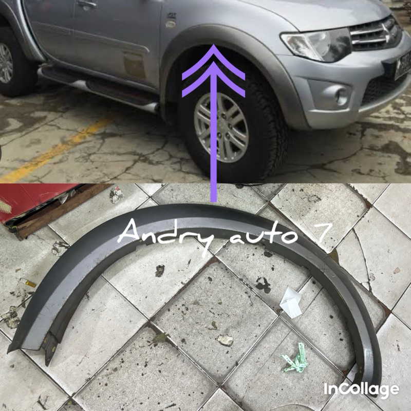 Over fender mitsubishi triton 2010 2011 2013 2014 2015