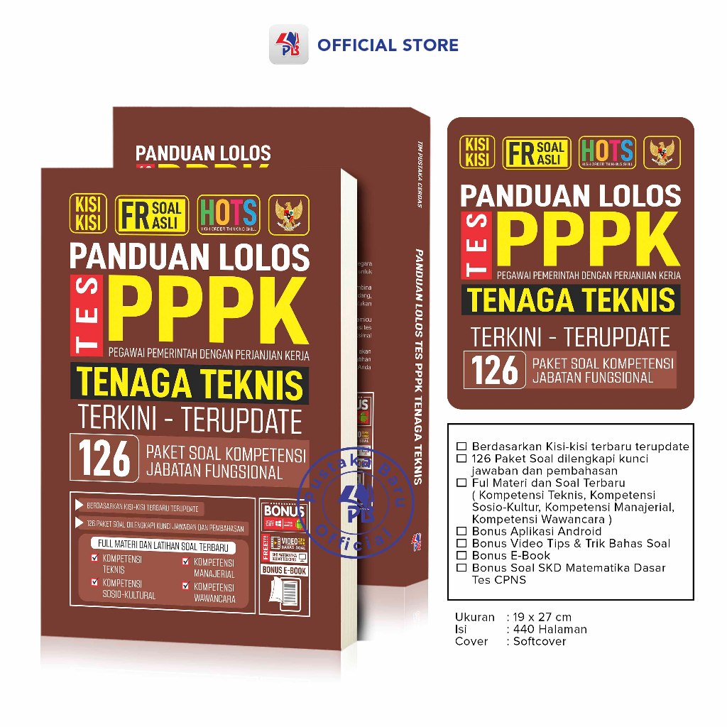 Buku Panduan Lolos PPPK Formasi Guru / Tenaga Teknis / Tenaga Kesehatan Terkini Terupdate – FR Soal Asli-3